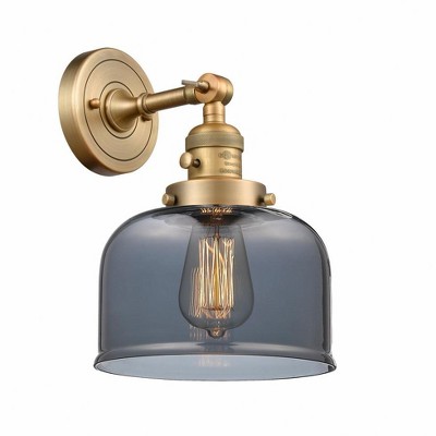 Bell - 1 Light Wall Sconce In Industrial Style-12 Inches Tall and 8 Inches Wide