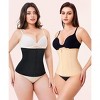 Nebility™ Waist Trainer for Women Zipper Tummy Control Shapewear Waist Cincher Corset Faja Body Shaper Sport Girdle - 2 of 4