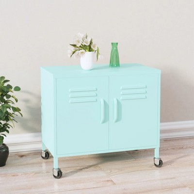 VidaXL Storage Cabinet Mint 23.6"x13.8"x22" Steel