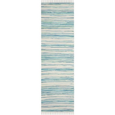 Rag Rug RAR126 Hand Woven Indoor Rugs - Safavieh