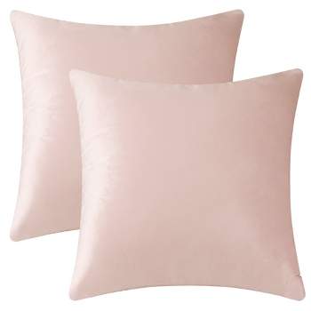 Silk Velvet Pillow Cover / Pink Pillow Cover / Solid Pink pillow case /  Light Pink Pillow / Pink Silk Pillow Cover / Pink Cushion Cover