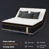 FURNIinspire Mattresses 10 Inch Full Size Plush Hybrid Mattress with Encased Coils Gel Memory Foam, Fiberglass-Free, Black, 74"*54"*10" - 4 of 4