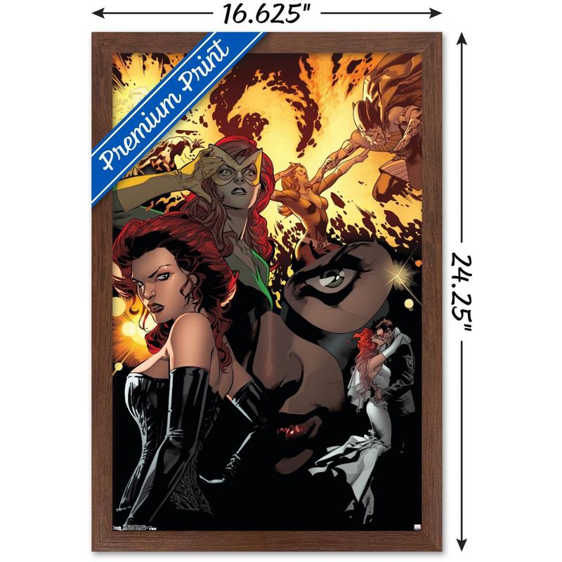 Trends International Marvel Comics - The X-Men: Dark Phoenix - Collage Framed Wall Poster Prints, 3 of 7