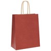 vidaXL Paper Bags 50 pcs with Handles Red 7.1x3.1x8.7" - 4 of 4