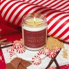 Sweet Water Decor Candy Cane and Cocoa 9oz Clear Jar Soy Candle - 2 of 4