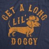 Womens Funny T Shirts Get A Long Lil Doggy Sarcastic Wiener Dog Tee For Ladies - Crazy Dog Women's T Shirt - 2 of 4