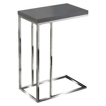 C Shape Metal Accent Table - EveryRoom