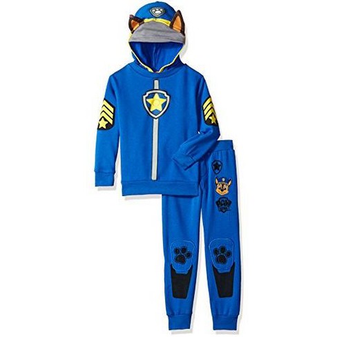 Babyhug Cotton Knit Full Length Lounge Pant with Paw Patrol Print - Navy Blue