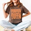 Simply Sage Market Pumpkin Queen Distressed Garment Dyed Tee - 2 of 4