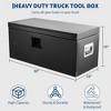 GustoWave 30/36/48in W Metal Truck Tool Box, Heavy Duty Truck Bed Toolboxes with Lock & Keys, Tool Chest Storage Organizer - 2 of 4