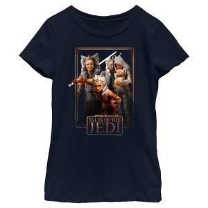 Girl's Star Wars: Tales of the Jedi Togruta Poster T-Shirt - 1 of 4