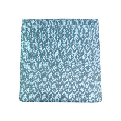 Sugar Chevron Deep Seat Cushion DuraSeason Fabric™ Aqua - Threshold™