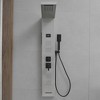 BWE 4-Jet Rainfall Shower Tower Shower Panel System with Rain Waterfall Shower Head and Shower Wand - 2 of 4