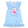 Peppa Pig Pajama Toddler Girls' Fairies Nightgown with Matching Doll Dress Light Blue - 4 of 4