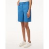 Jones New York Solid Fly Front Bermuda Shorts - 2 of 3