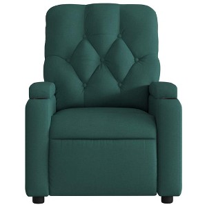 vidaXL Massage Recliner Chair Wingback Reclining Armchair for Elderly Fabric - 1 of 4