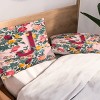 Deny Designs Standard Burcu Korkmazyurek Summer Botanical Monogram Pillow Shams - 2 of 3