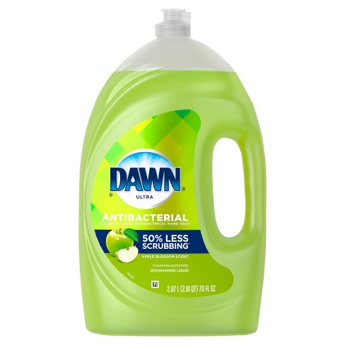The Dawn Dish Soap bottle I bought today versus six months ago
