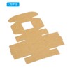 Unique Bargains Square Paper Homemade Soap Box with PVC Window for DIY 20 Pcs - 3 of 4