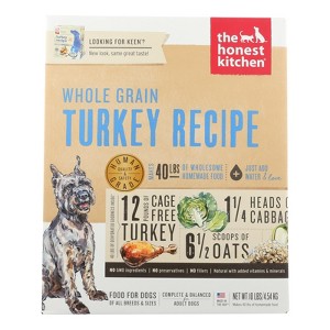 The Honest Kitchen Whole Grain Turkey Recipe Dog Food - 10 lbs - 1 of 4