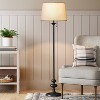 Londonberry Stick Floor Lamp Black - Threshold™ - 3 of 4