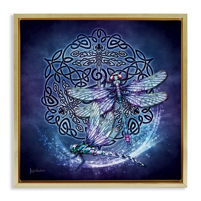 Stupell Industries Dragonfly & Celtic Knot, 18" x 18"