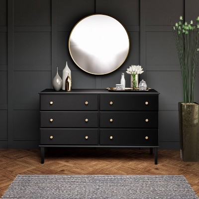 Prepac Lux 6 Drawer Bedroom Dresser