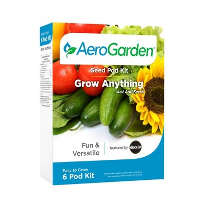 AeroGarden Grow Anything Seed Pod Kit - 6 Pod