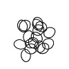 Goody Ouchless Elastic Hair Ties - Black - 4mm - 17ct - image 2 of 4
