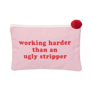 Totalee Gift Working Harder Bag Cotton Pink - 1 of 2