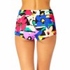 Coppersuit Women's Barbados Bloom Ruched Waist Boy Short Swim Bottom - 2 of 4