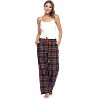Ashford & Brooks Women's Super Soft Flannel Plaid Pajama Sleep Pants - 2 of 4