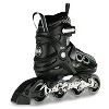 Crazy Skates Alpha Adjustable Inline Skates With Light Up Wheels - Unisex Skates - Available In Two Colors - 2 of 4