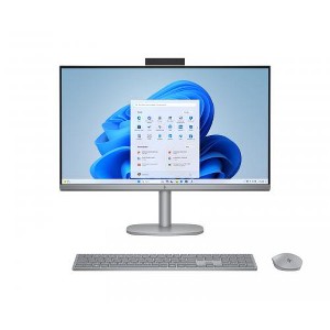 HP OmniStudio X 27" FHD Touch Screen All-in-One Desktop Intel Core U7-155H 16GB RAM 1TB SSD Meteor Silver - 1 of 4