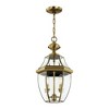 Livex Lighting Monterey 2 - Light Pendant in  Antique Brass - 3 of 4