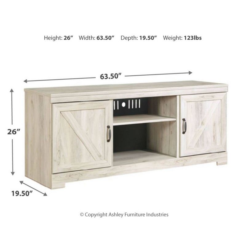 Bellaby Fireplace TV Stand for TVs up to 63&#34; - Signature Design by Ashley, 4 of 7