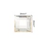 Unique Bargains Square Acrylic Flat Back DIY Crafting Decor Jewelry Rhinestone 20 Pcs - 2 of 4