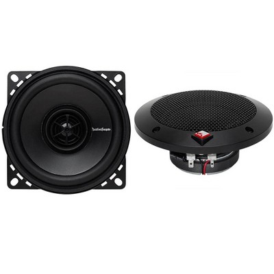 Rockford Fosgate R14X2 4" 120W 4-Ohm Impedance 2-Way Car Stereo Speakers Pair
