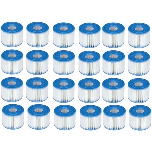 Intex PureSpa Type S1 Easy Set Pool Filter Replacement Cartridges (24 Filters) - 1 of 3
