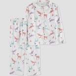 Carter's Just One You® Toddler Girls' 2pc Pajama Set 
