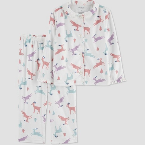 Sleep On It Girls 2-piece Fleece Pajama Set : Target