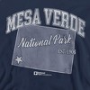 Men's Mesa Verde National Park State Line Crewneck Sweatshirt - 2 of 4