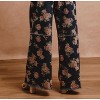 Women's Floral Print Denim Pant - BiBi - 2 of 4