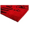 HomeRoots 30" X 48" Red And Black Christmas Merry and Bright Outdoor Coir Door Mat - 4 of 4