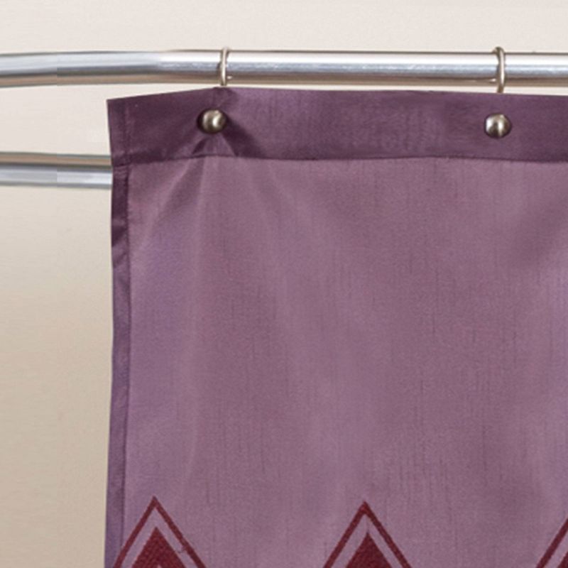 Myra Shower Curtain Purple - Lush D&#233;cor, 3 of 8