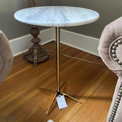 Marble top side store table target