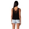 Women's Surplice Soutache Back Tank Top - LOVESTITCH - 3 of 3