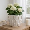 Home Decor Ceramic Planter and Flower Pot - Indoor or Outdoor Use - Unique Design That Elevates Room, Garden, Patio, or Shelf Decor - 2 of 4