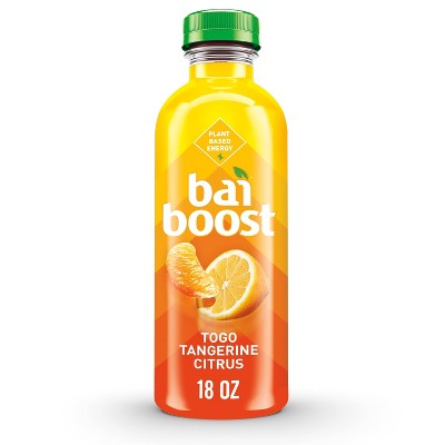 Bai Boost Tangerine Citrus Flavored Water - 18 fl oz Bottle