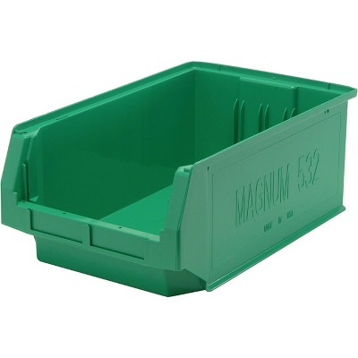 Quantum Storage Systems Magnum Bin, 19-3/4"L X 12-3/8"W X 7-7/8"H, 150 Lbs. Stack Capacity